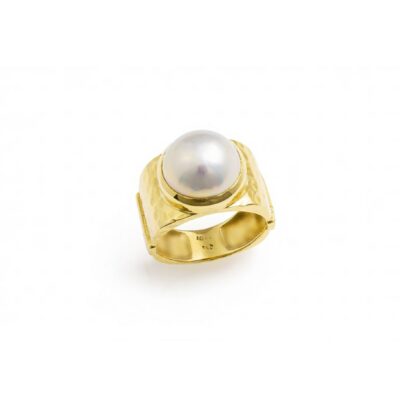 Vintage Pearl Gold ring