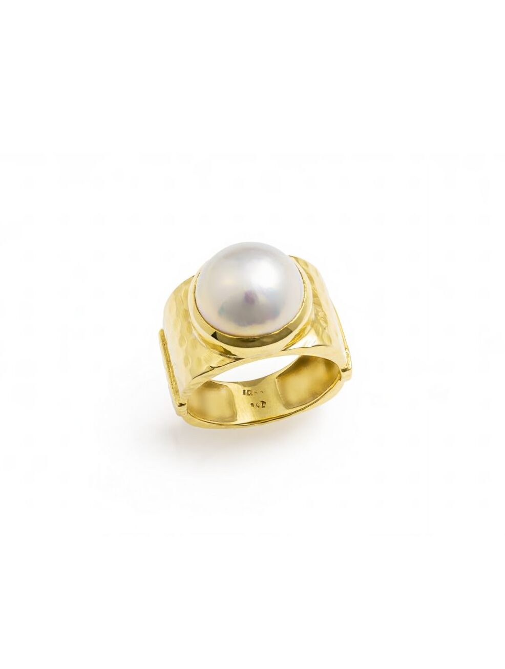 Vintage Pearl Gold ring