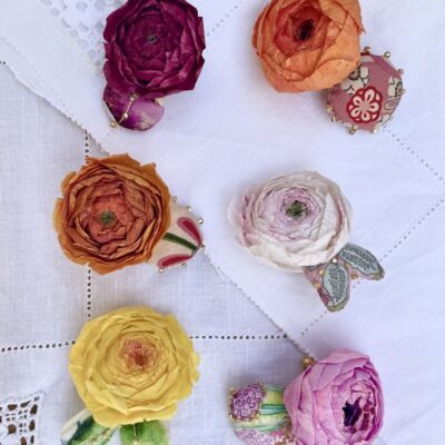 Small Flower Brooches