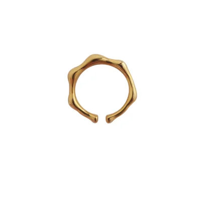 Thick Liquid Golplated Ring