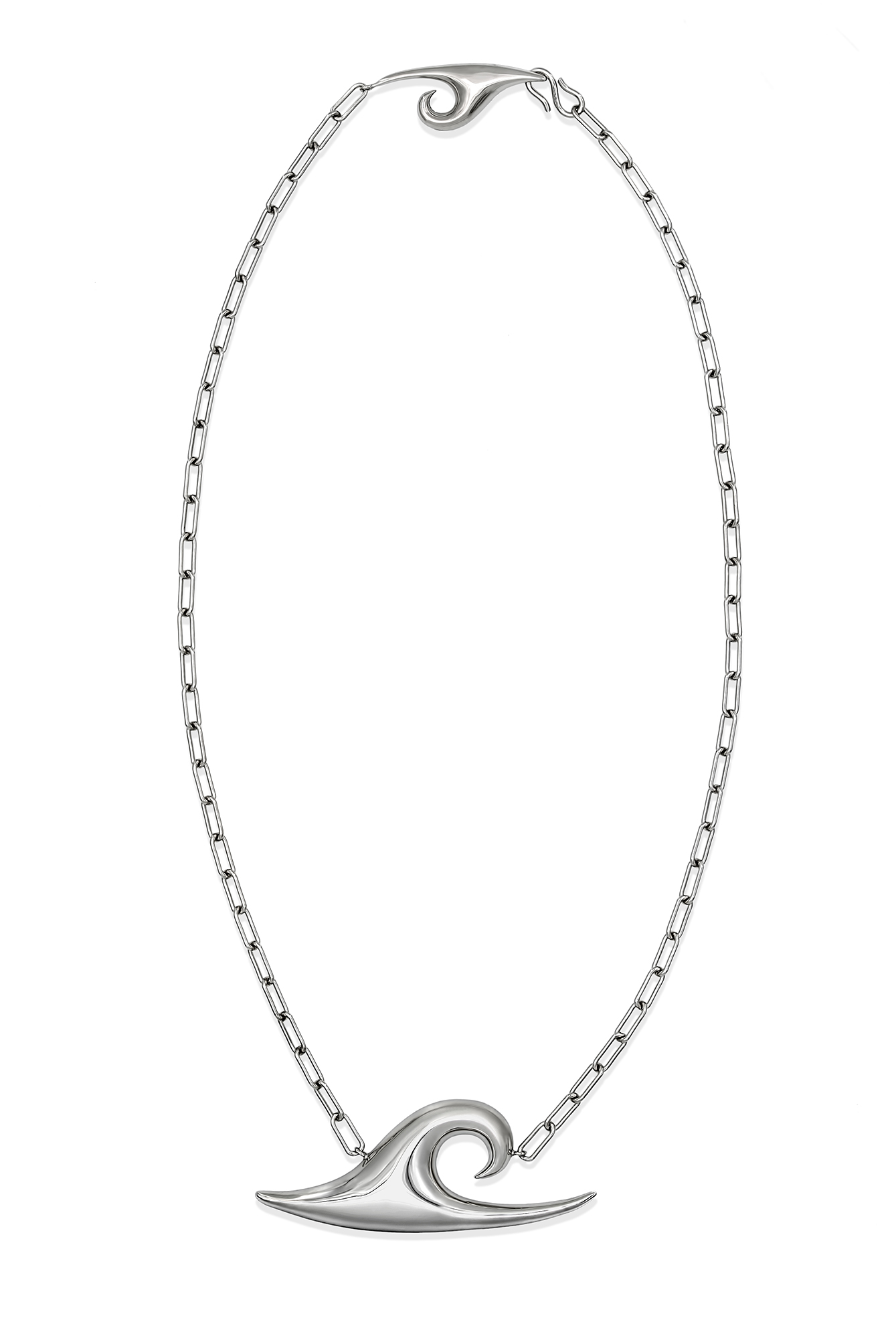 KYMOTHOE Single Kyma Silver Necklace - Image 3