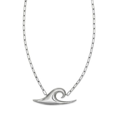 KYMOTHOE Single Kyma Silver Necklace
