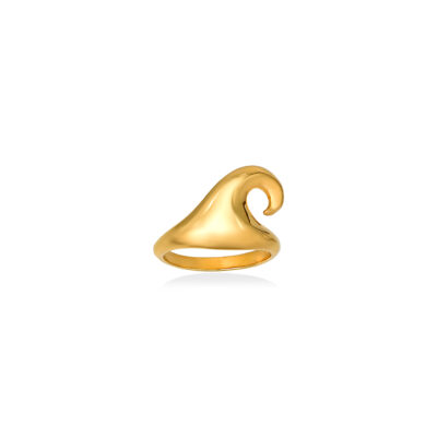 KYMOTHOE Small Goldplated ring