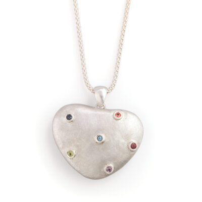 Joker Silver Pendant