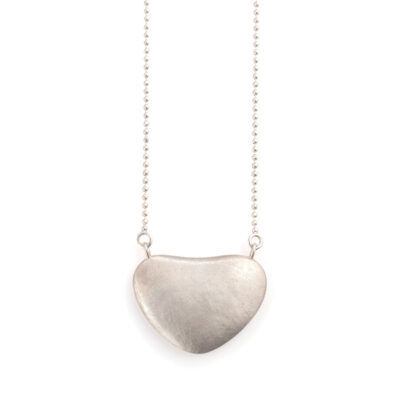 Piece of My Heart Silever Necklace