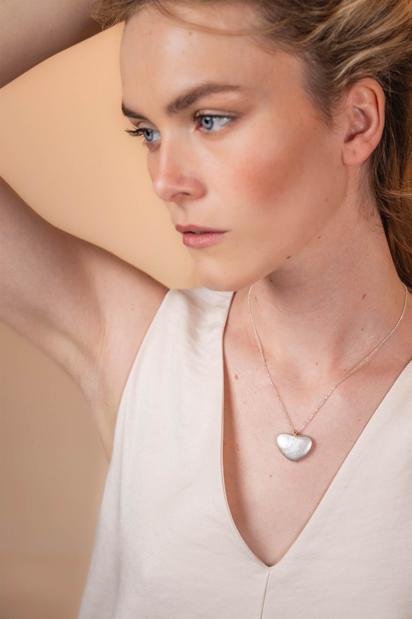 Soft Spot Heart Necklace - Image 3