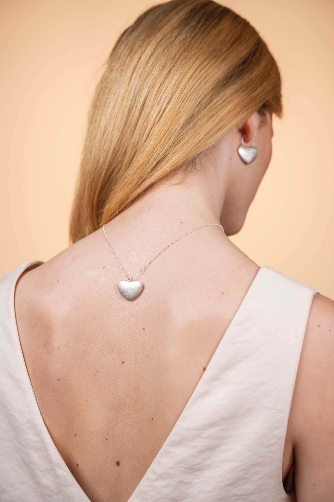 Soft Spot Heart Necklace - Image 2