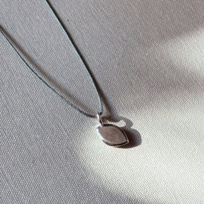 Guardian of Spirit Cord Necklace - Silver