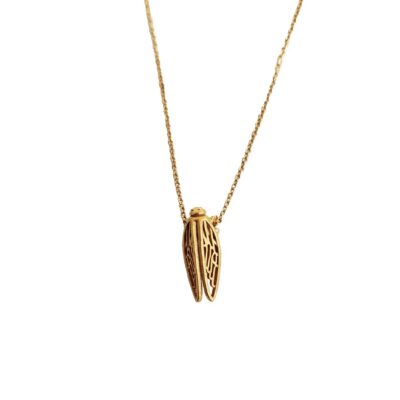 Cicada (Τζιτζίκι) Charm "Μην σκας"