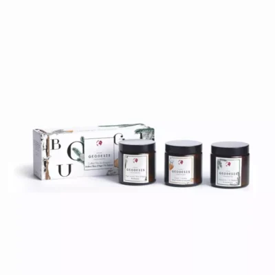 Candles trio set - Amber/Agar wood/Balsam Fir