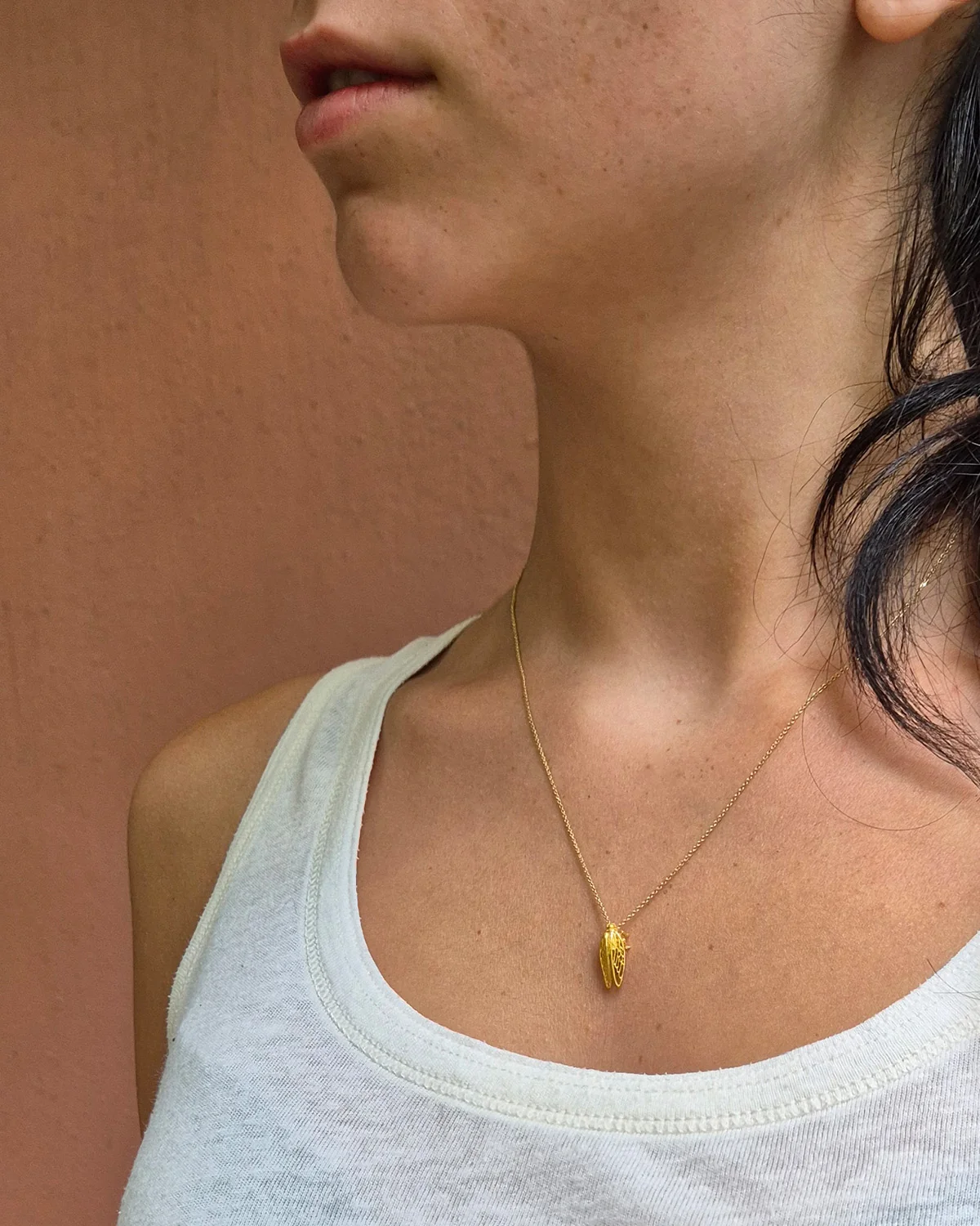 Cicada (Τζιτζίκι) "Μην σκας" Necklace - Image 2