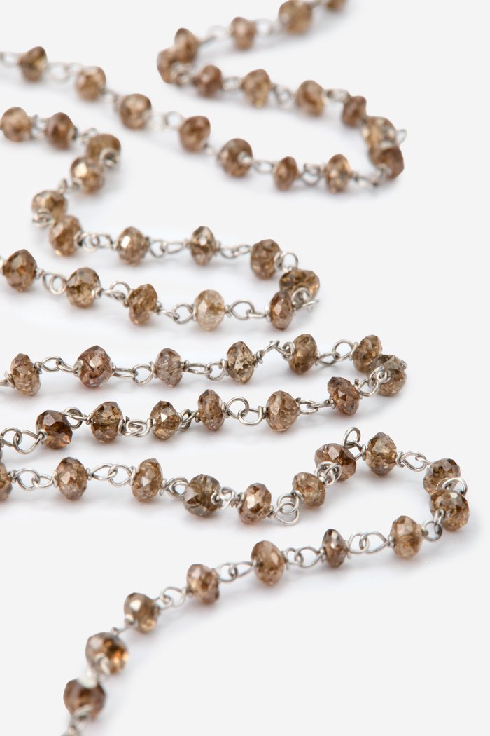 Brown Diamond Fine Necklace - Image 2